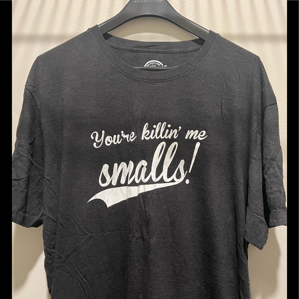 NEW Men’s Black/Dark Gray “You’re Killin’ Me Smalls!” T-Shirt (XXL / 2XL)
